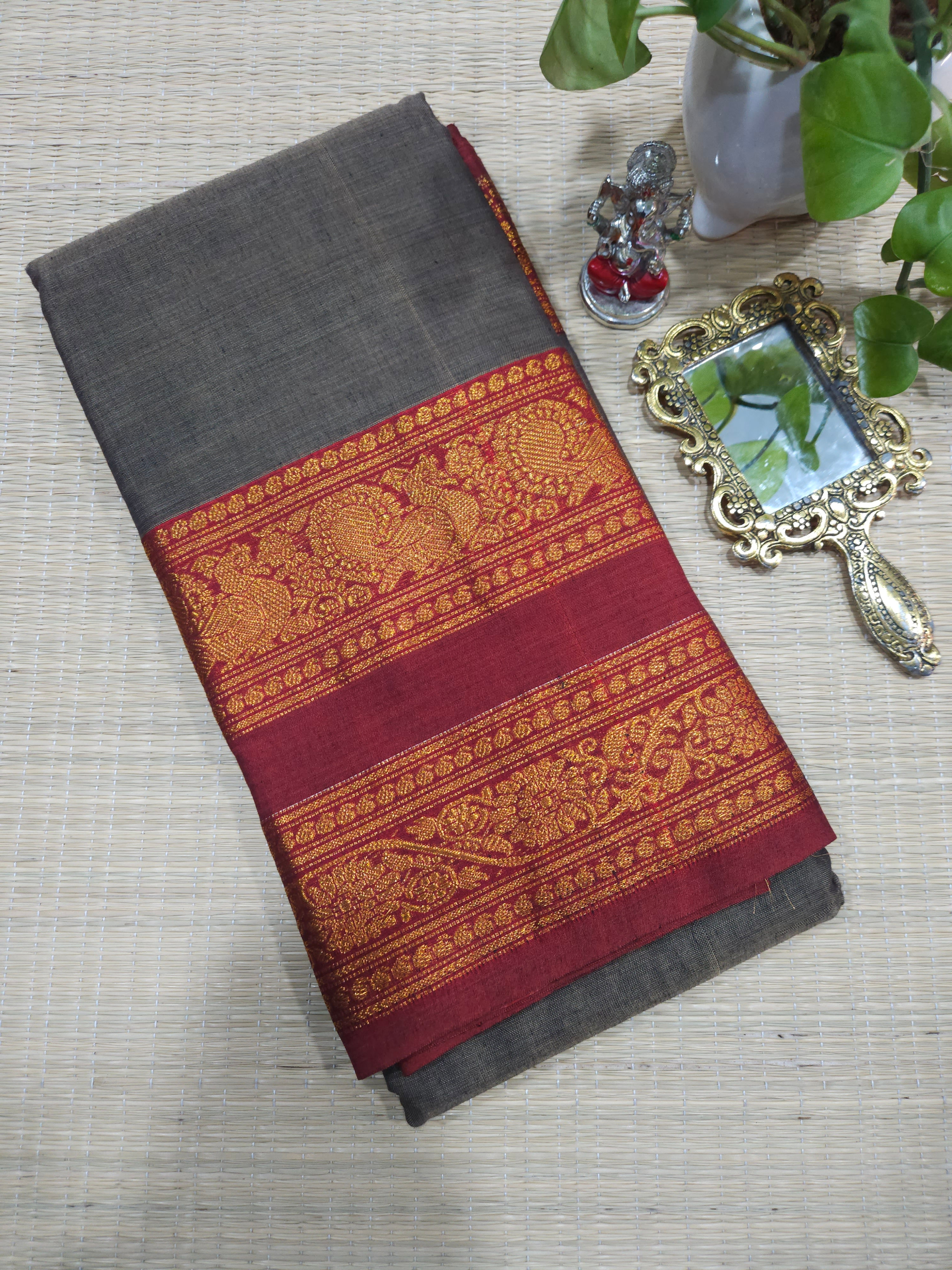 Narayanpet Mercerised cotton saree