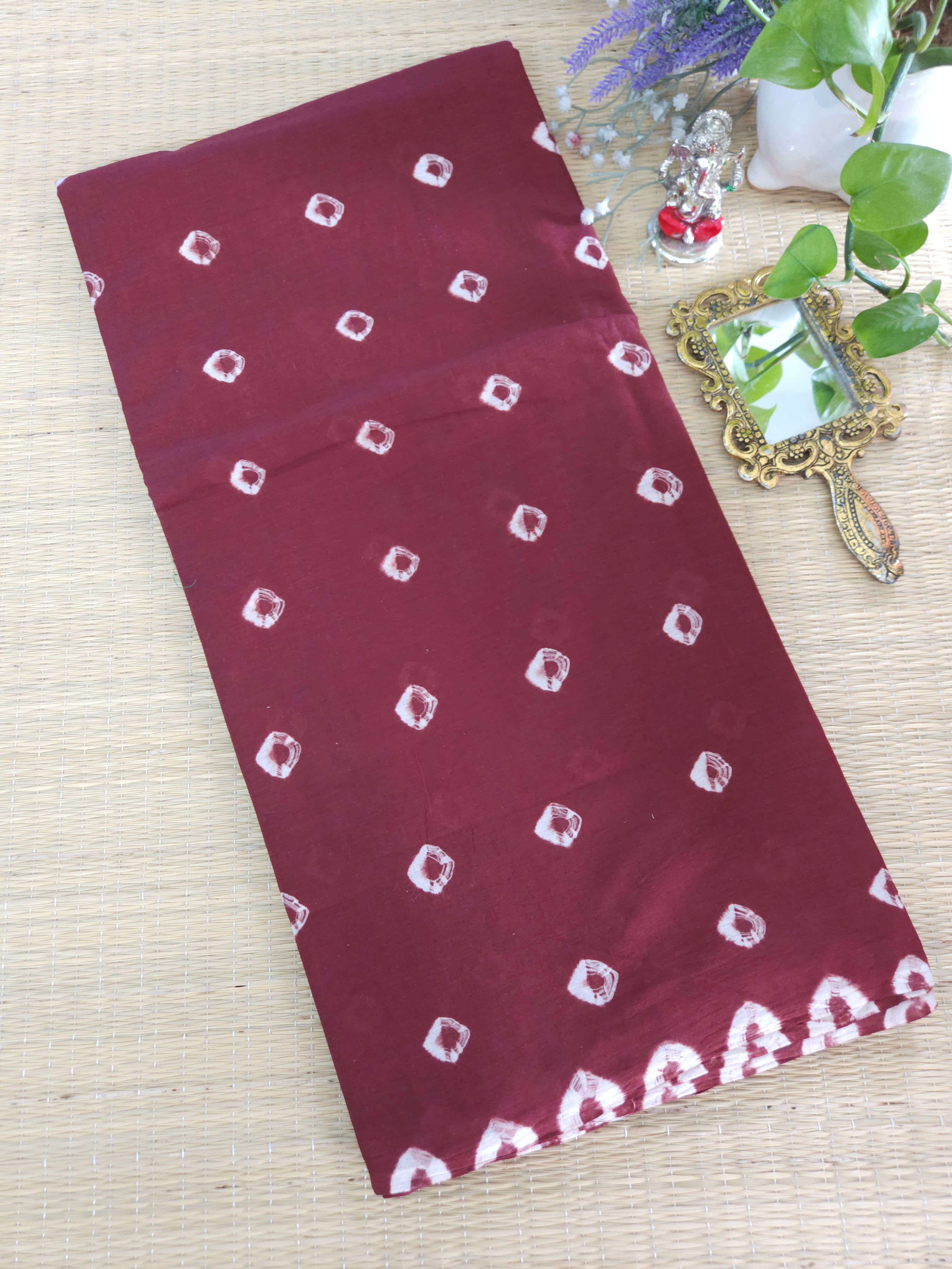 Mul mul cotton Handblock printed saree