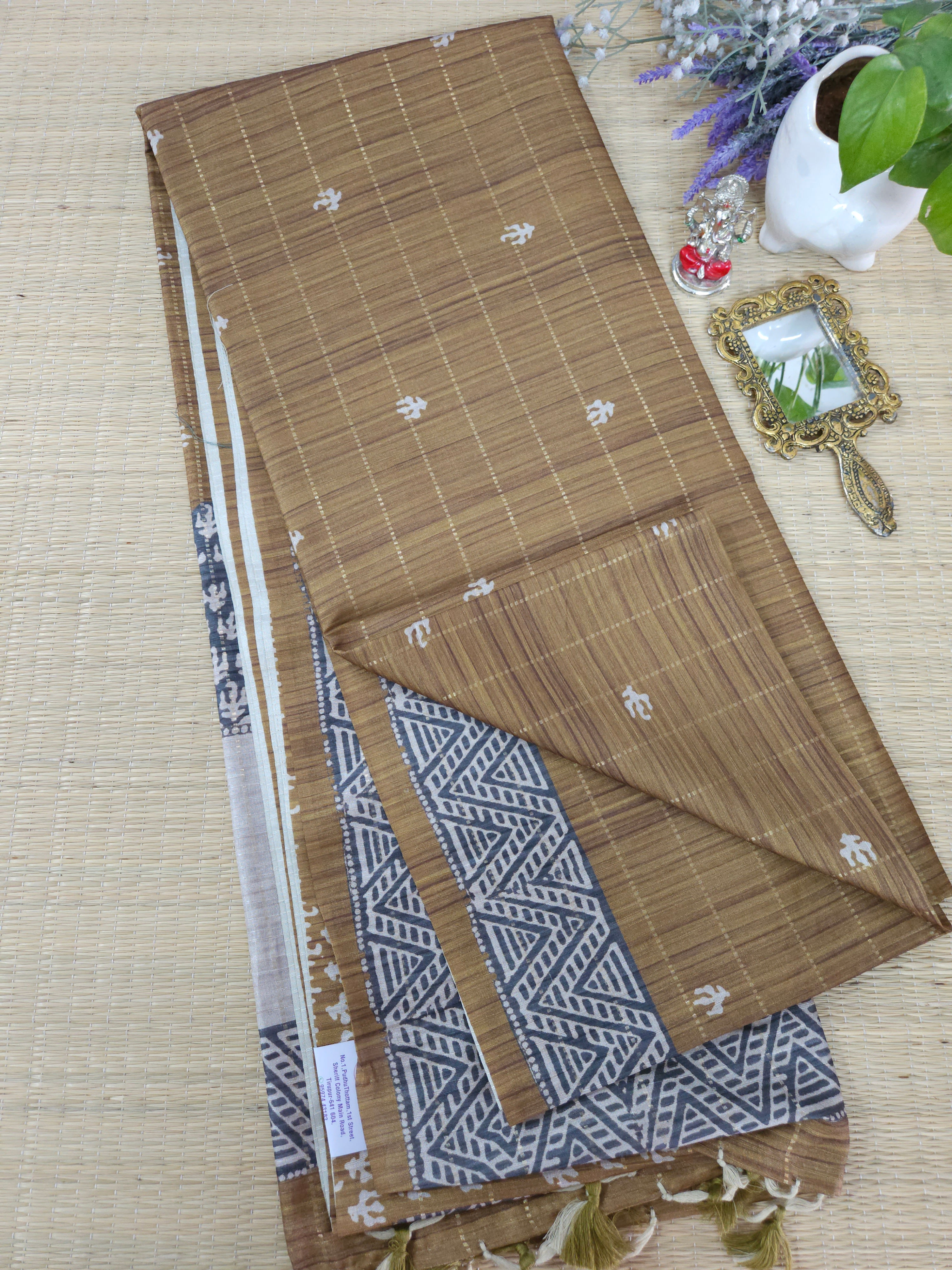 Raw silk saree