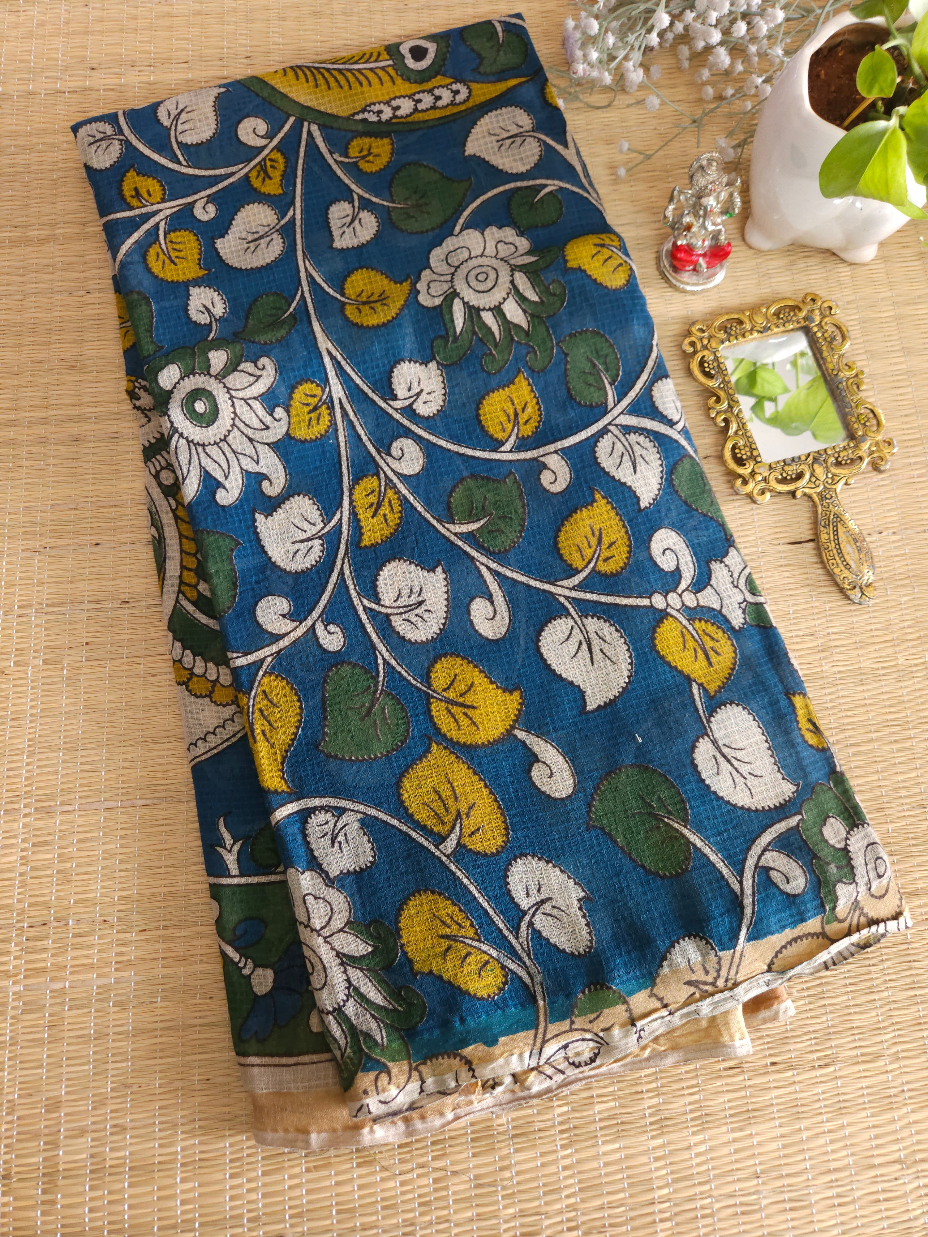 Pure Kalamkari kota saree
