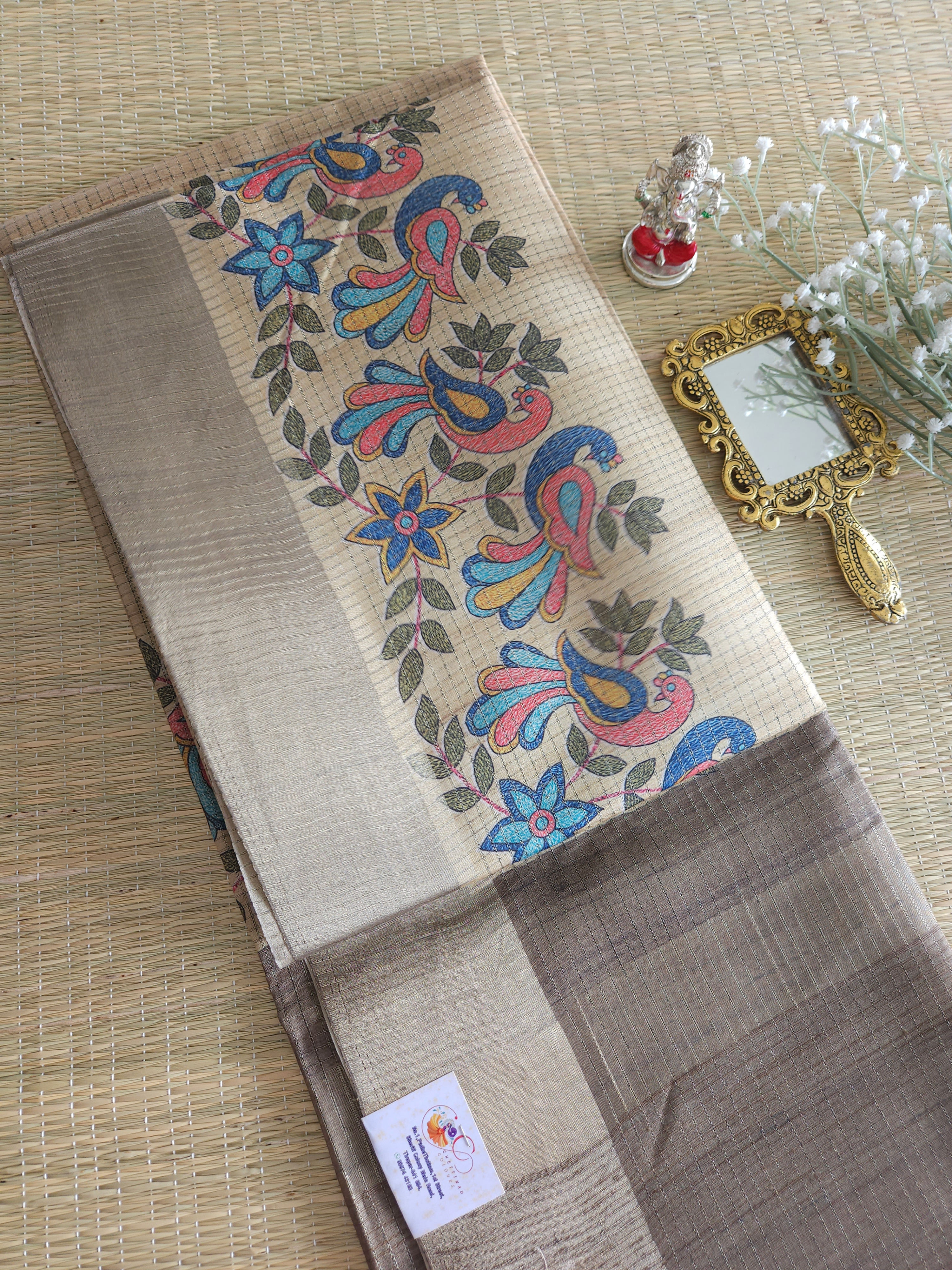 Premium Tussar saree