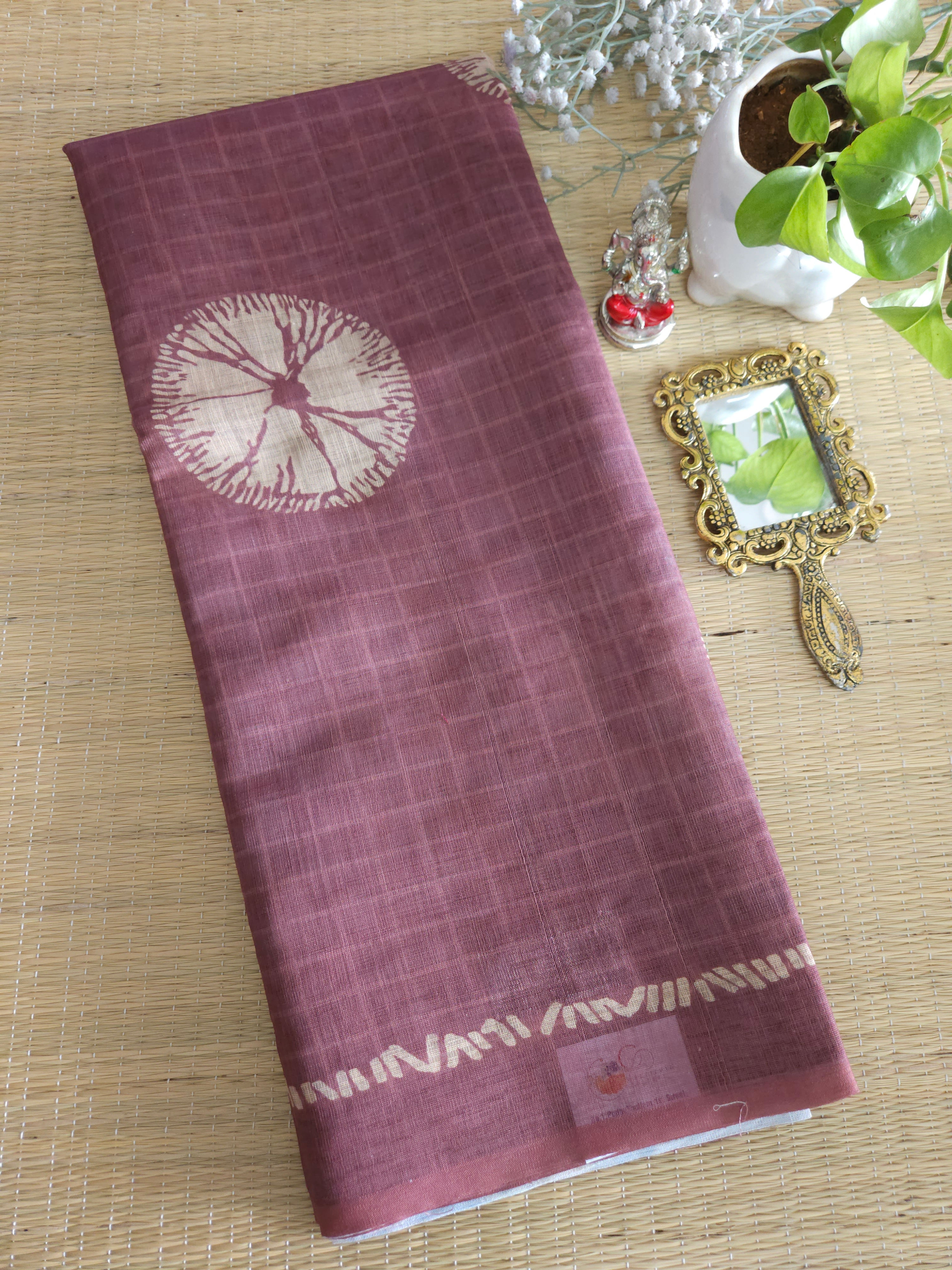 Semi Linen saree