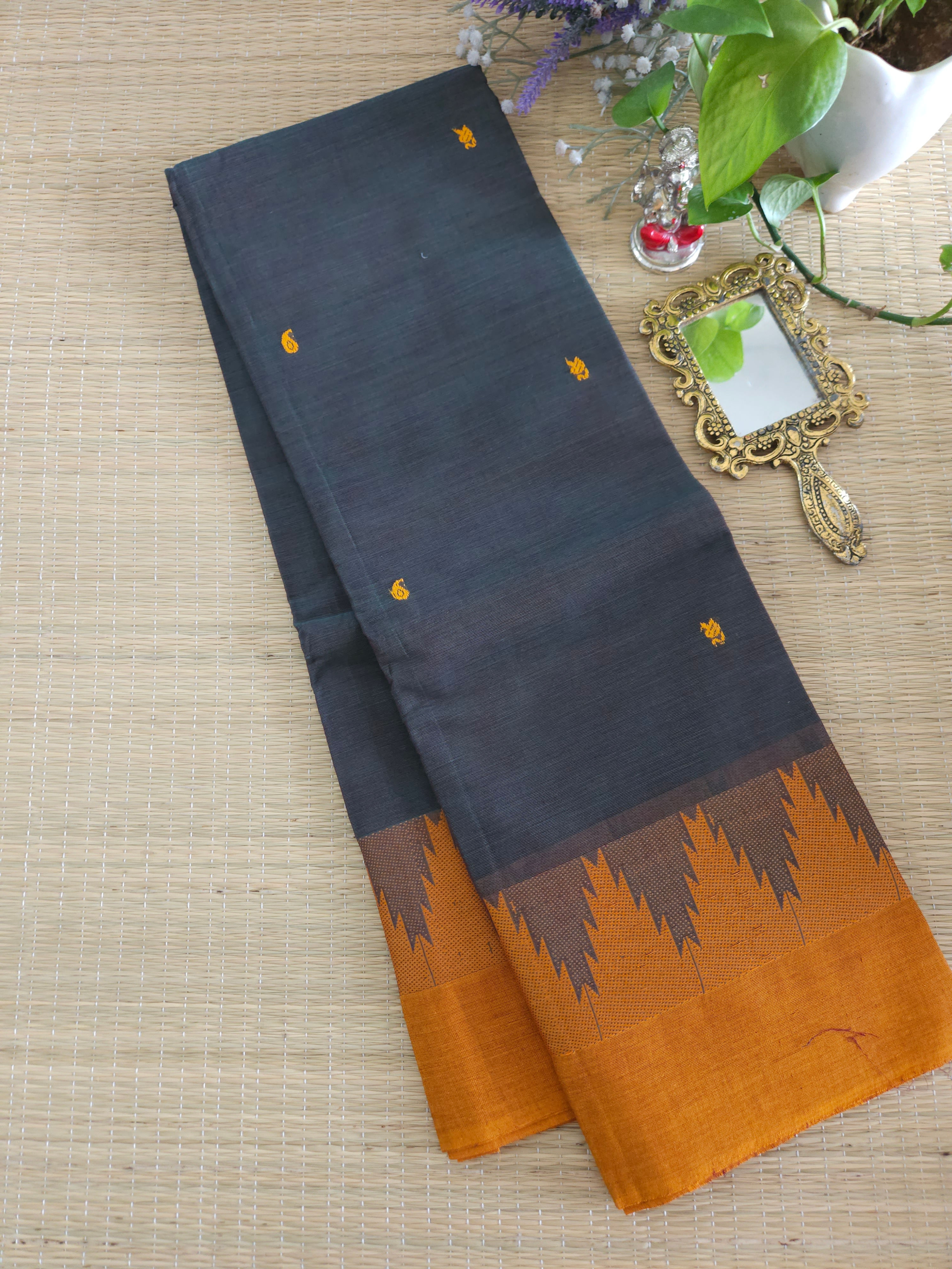 Pure chettinad cotton saree 