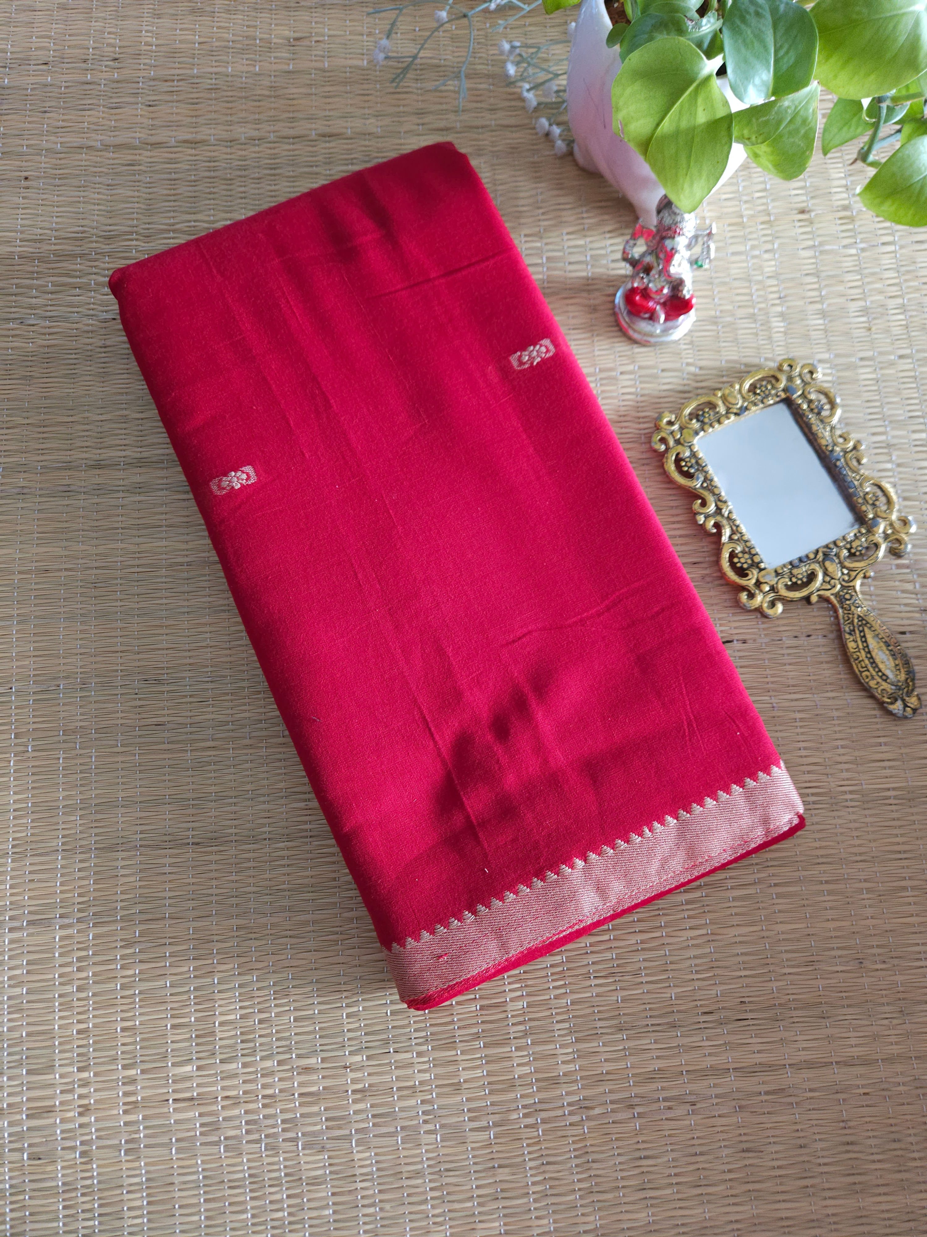 Narayanpet Mercerised soft cotton saree