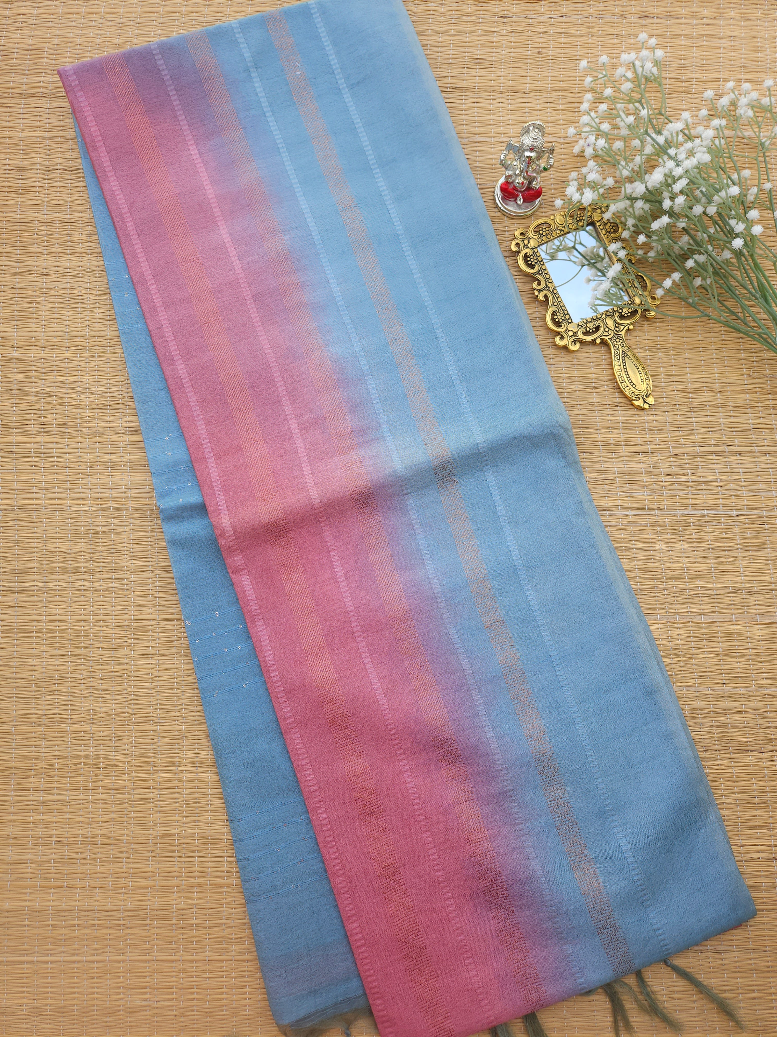 Bhagalpuri soft cotton saree