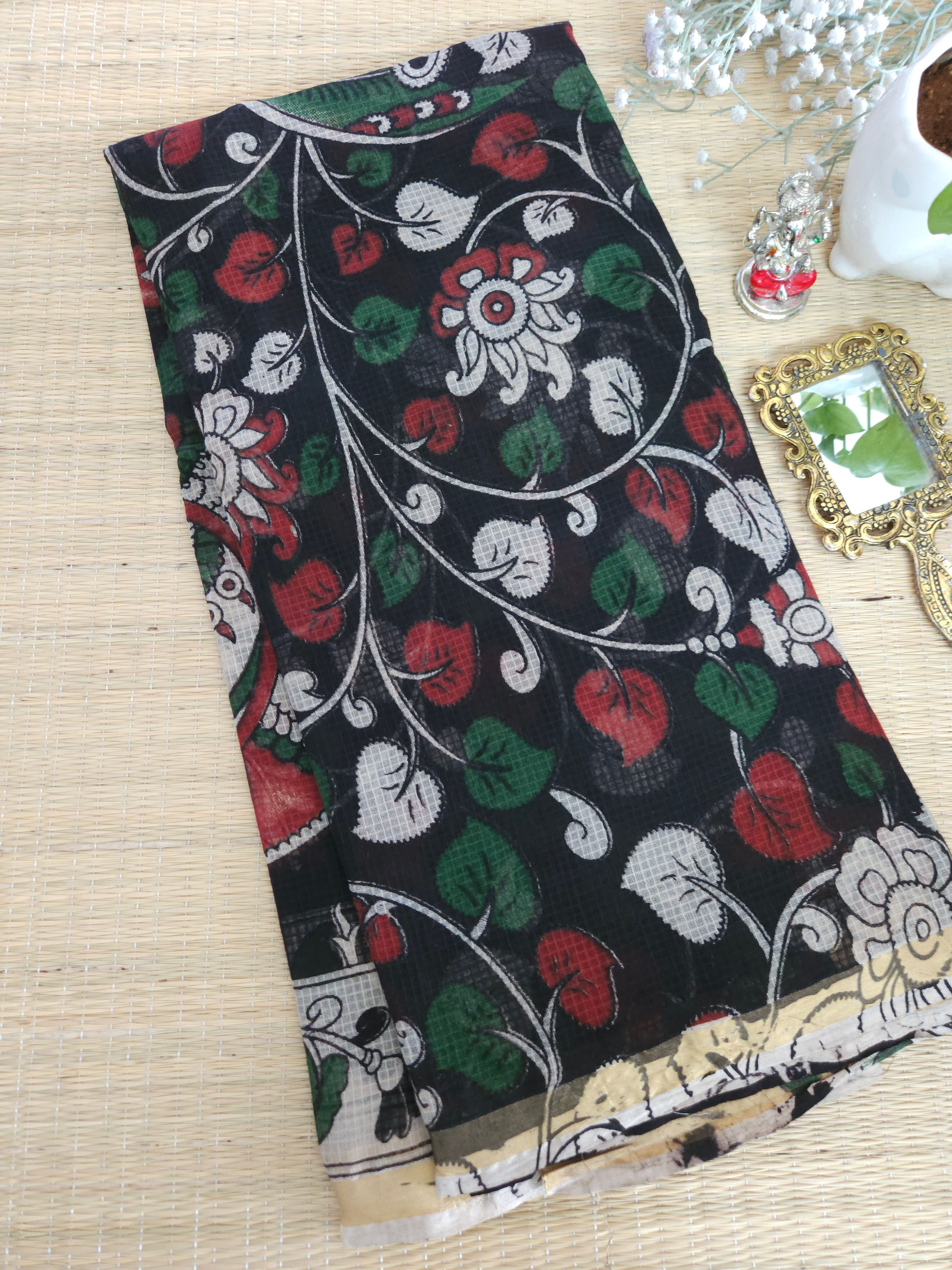 Pure Kalamkari kota saree