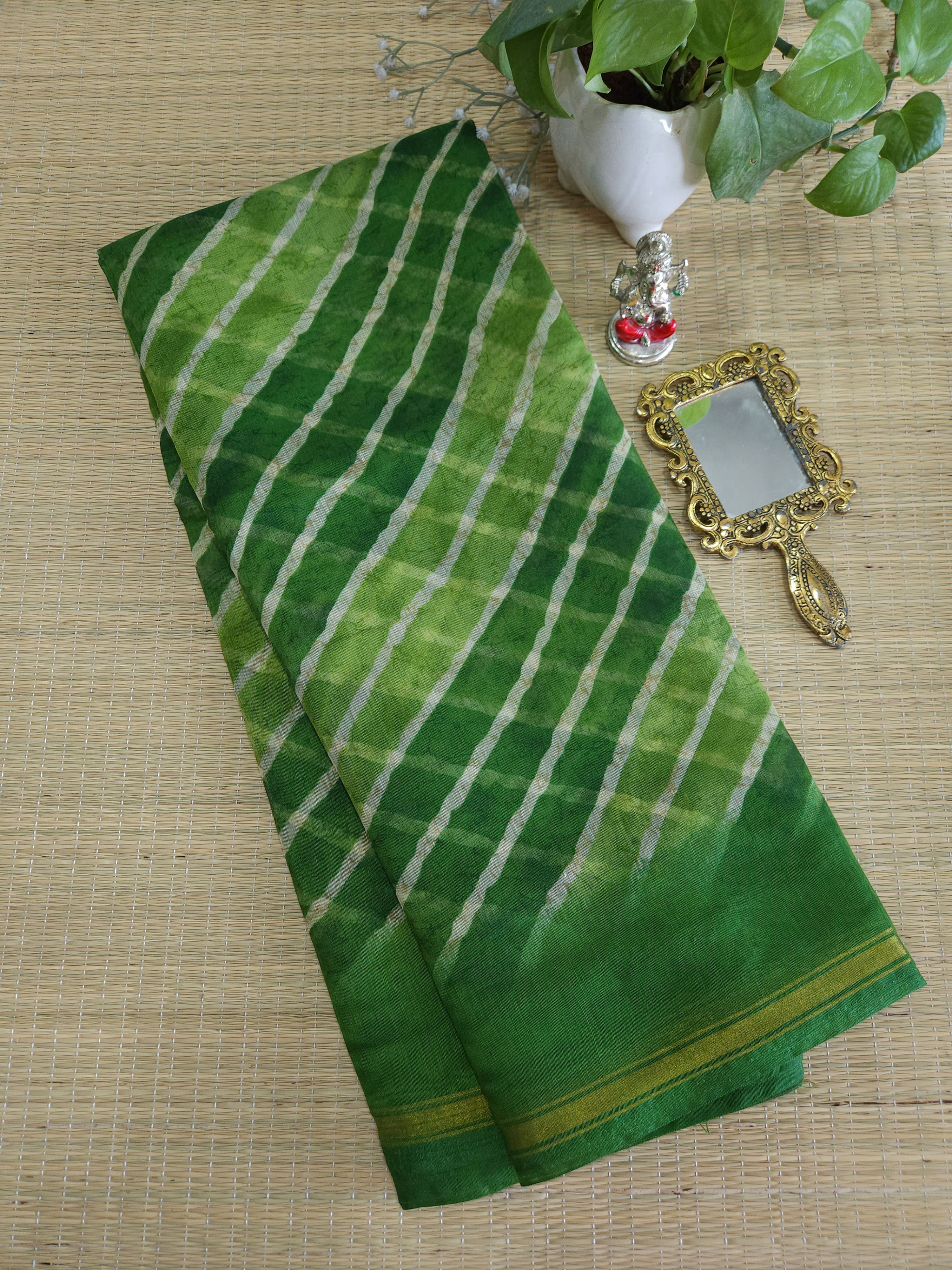 Semi chanderi saree 