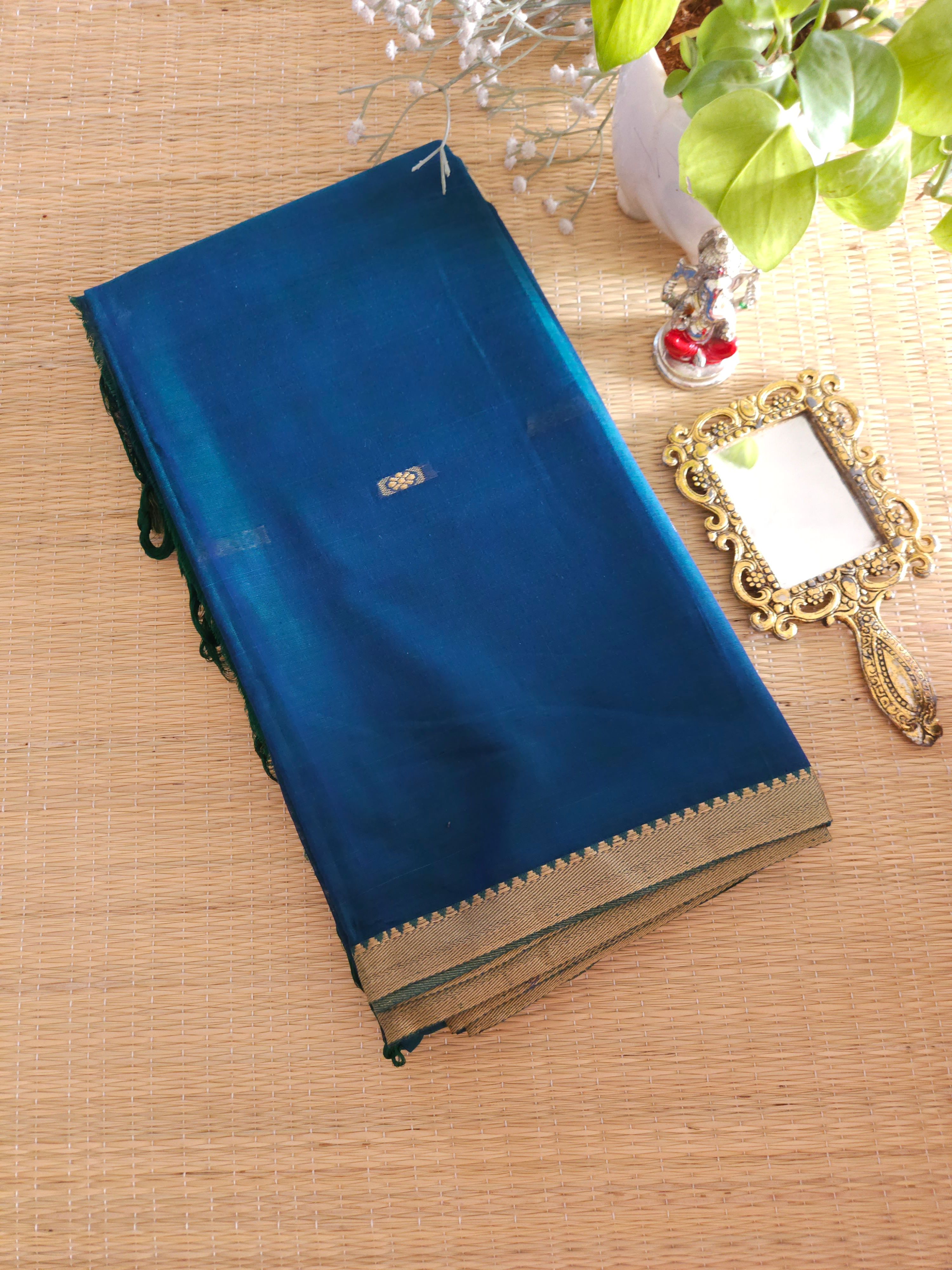 Narayanpet Mercerised soft cotton saree