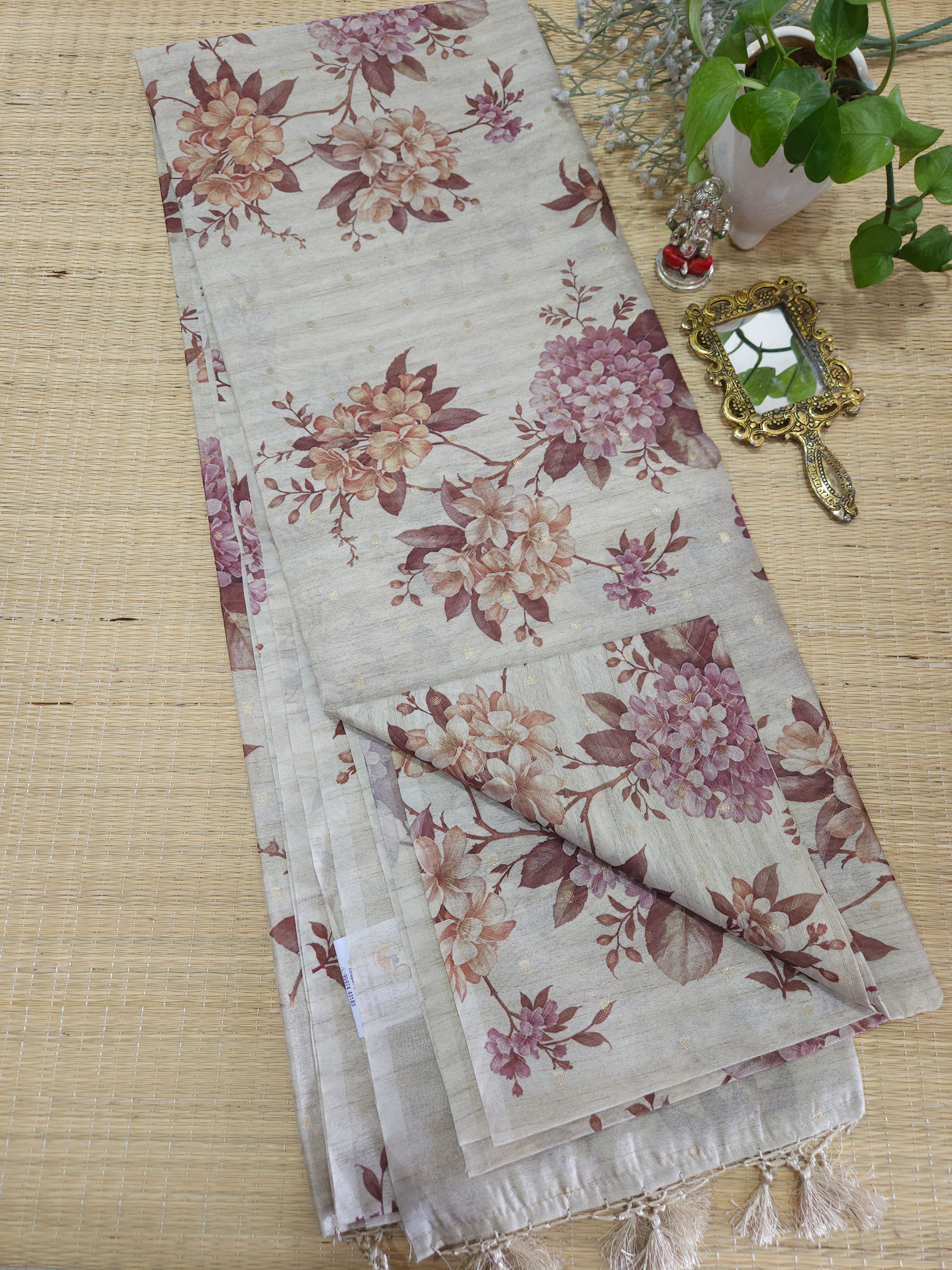 Premium Tussar silk saree 