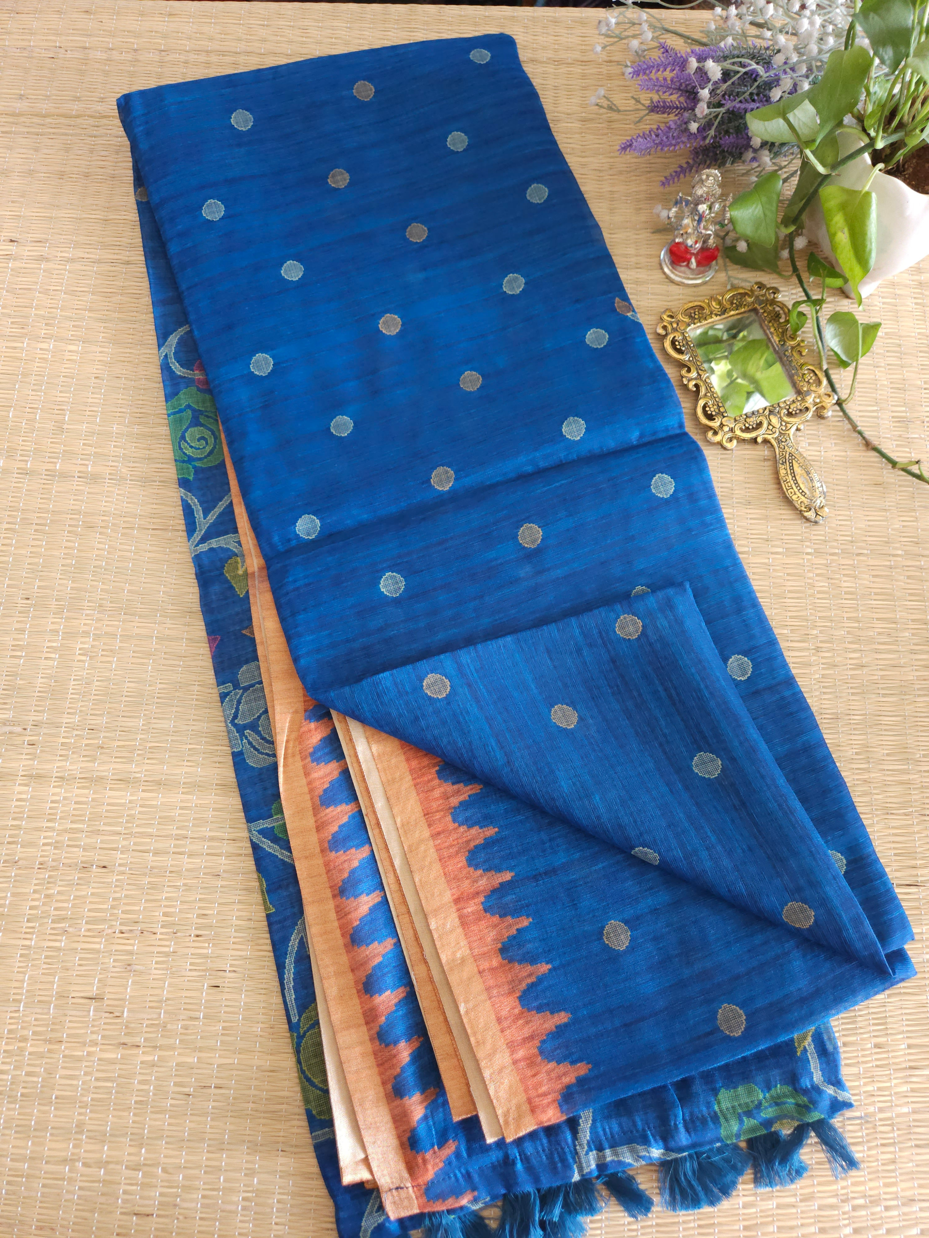 Semi Linen saree