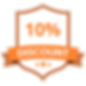10% Discount Orange