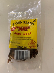 Thumbnail: Ravens Beef Jerky 8OZ 12 Pack