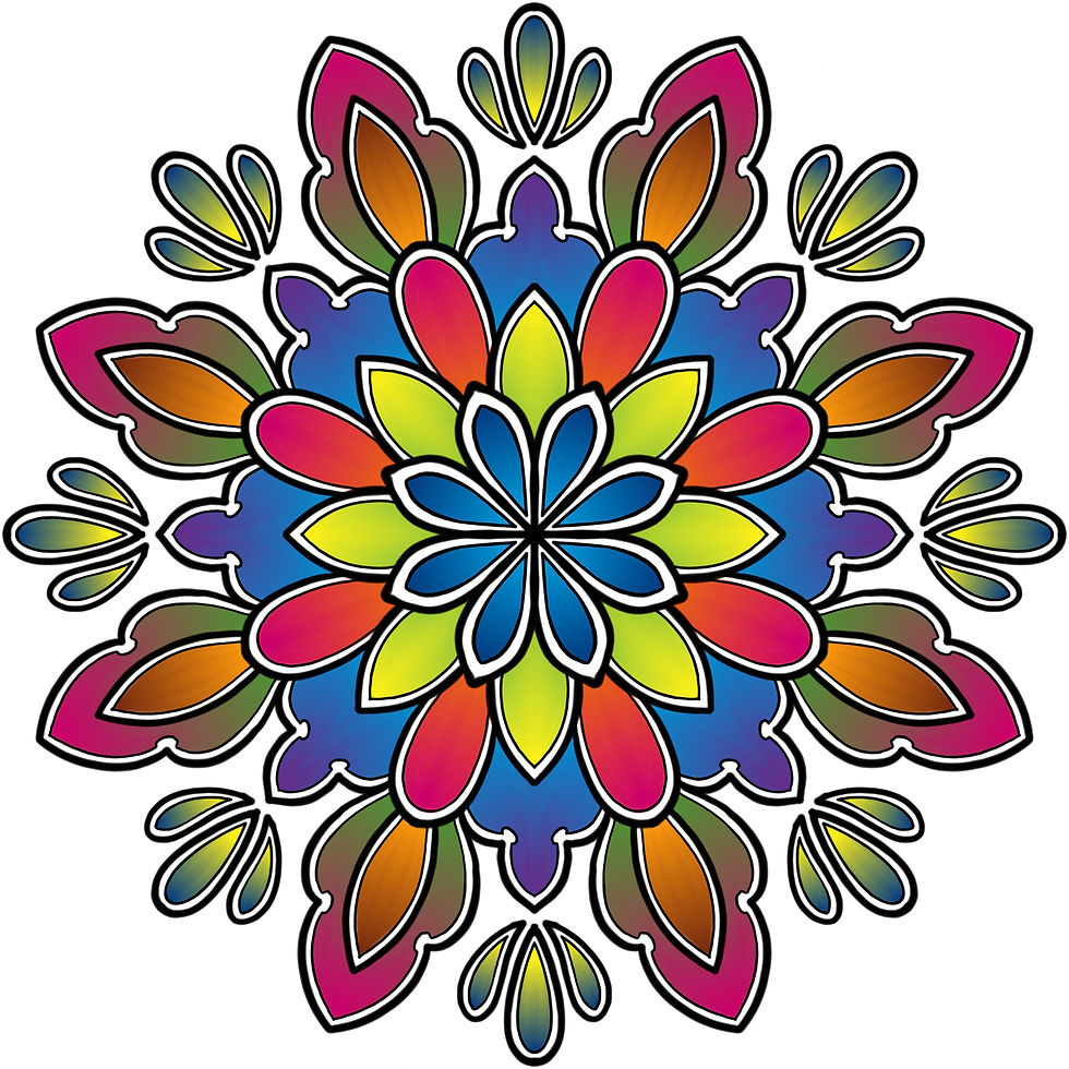 Basic Mandala Colouring Sheets