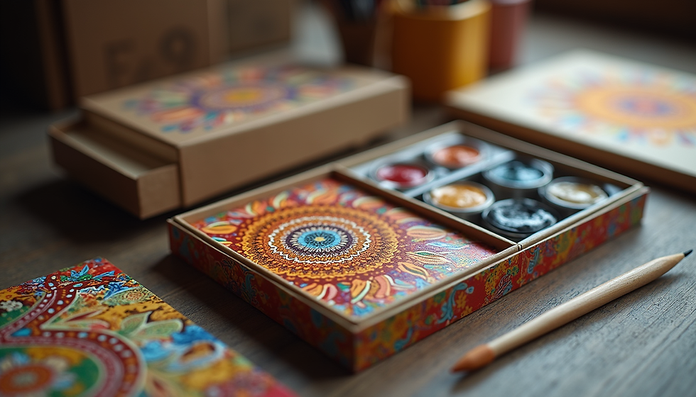 Elevate Your Home Decor with Mandala Art Accessories from Anubhuti by Pradeepa