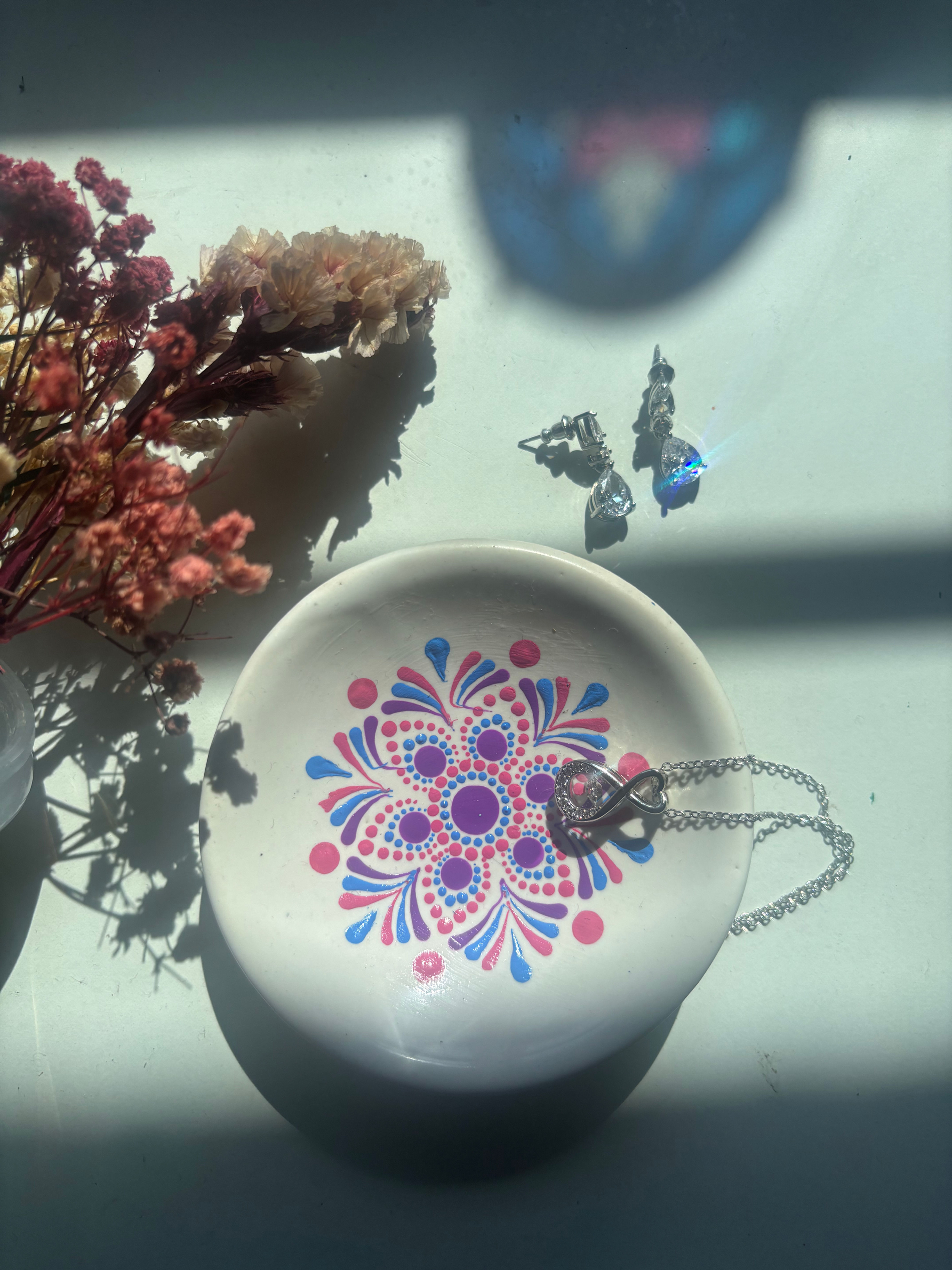 Blossom Harmony Mini Mandala Trinket