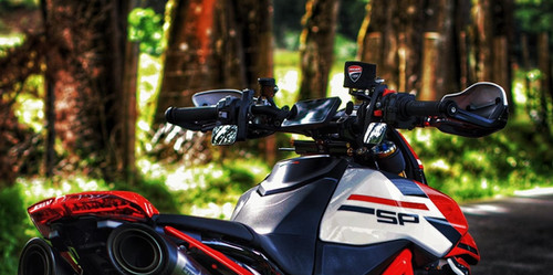 SM6 Ducati Hypermotard Mirrors | Stealth Mirrors