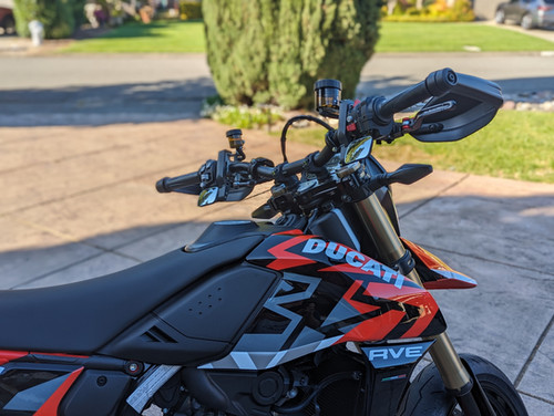 SM698 Ducati Hypermotard 698 Mono Mirrors | Stealth Mirrors