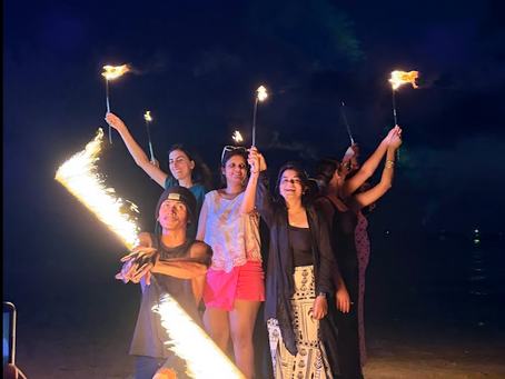 Fire Show at Ao Nang, Krabi