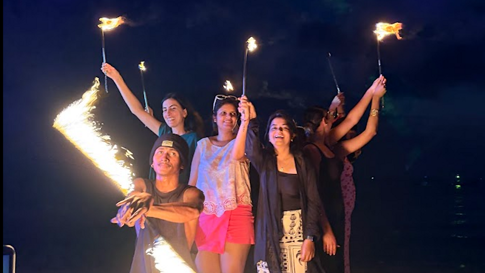 Fire Show at Ao Nang