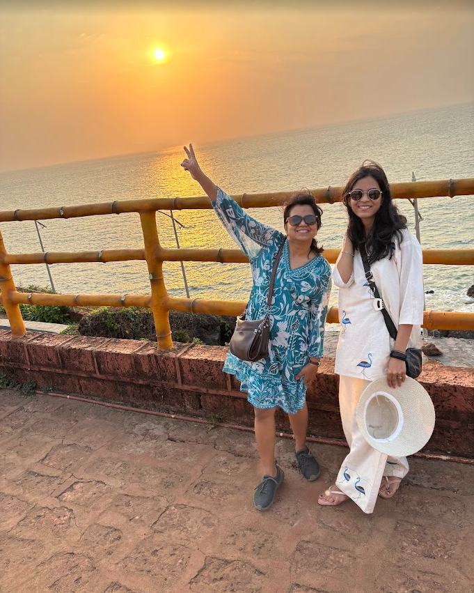 Devgad seaface garden sunset view Konkan coast