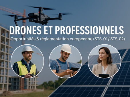 L’usage professionnel du drone : une opportunité à saisir… dans le respect de la réglementation