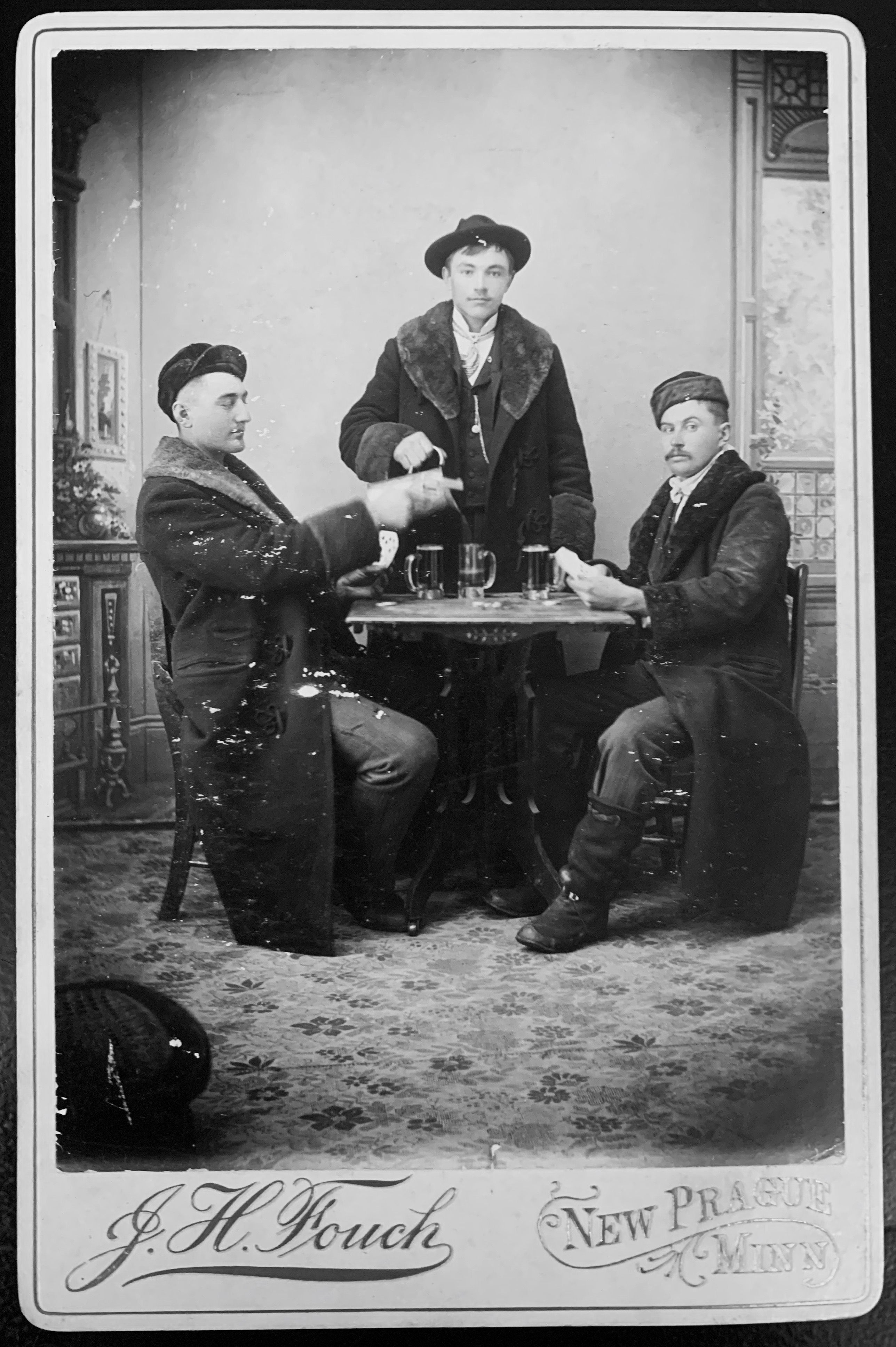 Men Playing Cards