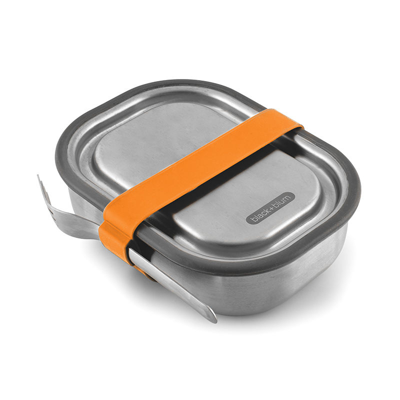 Thumbnail: black+blum Stainless Steel Lunch Box (SS) 20oz (600ml) - Orange
