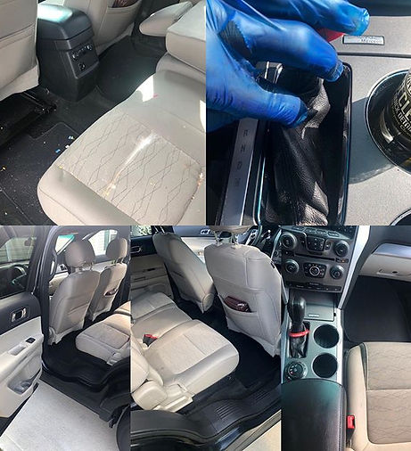 Interior cleaning