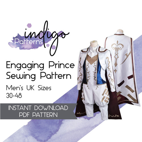 Alear Uniform Sewing Pattern (Masculine) | Indigo Patterns