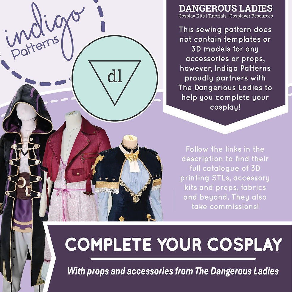Thumbnail: Eupha's Cape Cosplay Sewing Pattern