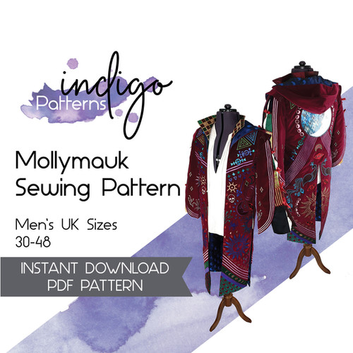 Mollymauk Sewing Pattern Indigo Patterns