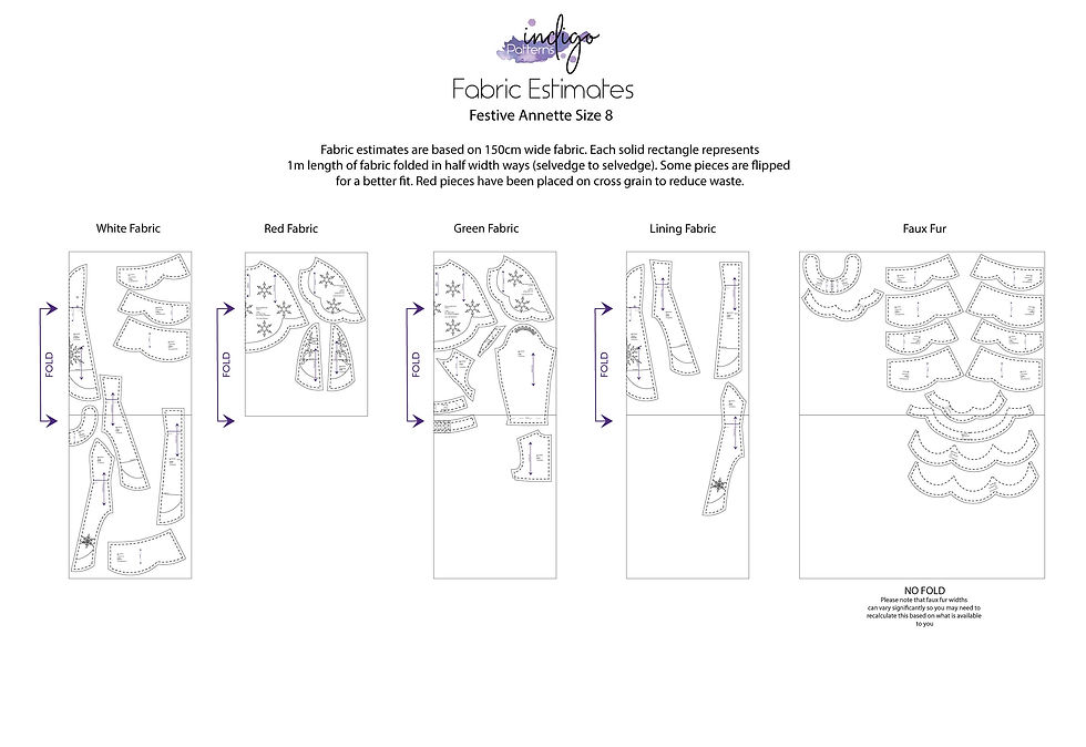 Thumbnail: Festive Annette Sewing Pattern