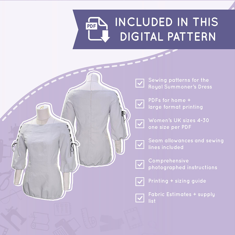 Thumbnail: Eupha's Dress Cosplay Sewing Pattern