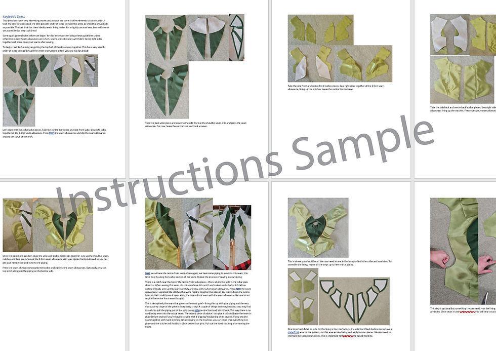 Thumbnail: Keyleth Season 1 Sewing Pattern