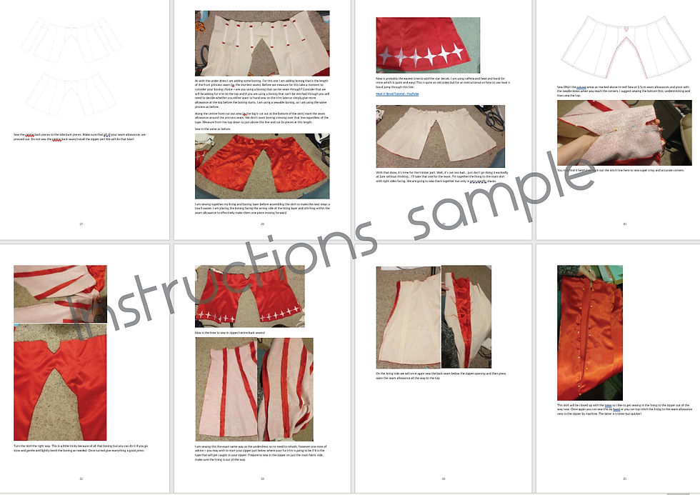 Thumbnail: Holiday Hilda Sewing Pattern
