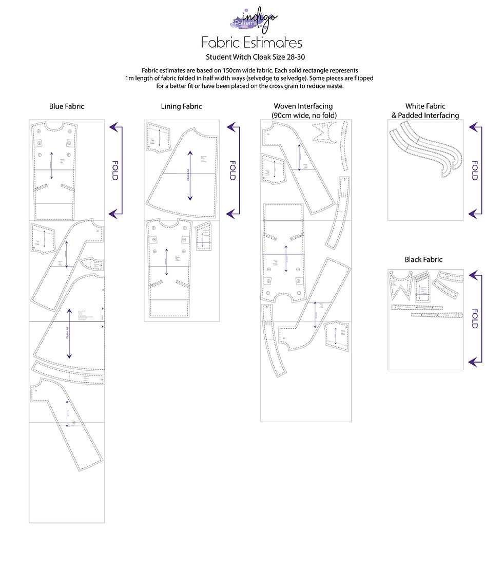 Thumbnail: Witch Hat Atelier Student Cloak Sewing Pattern