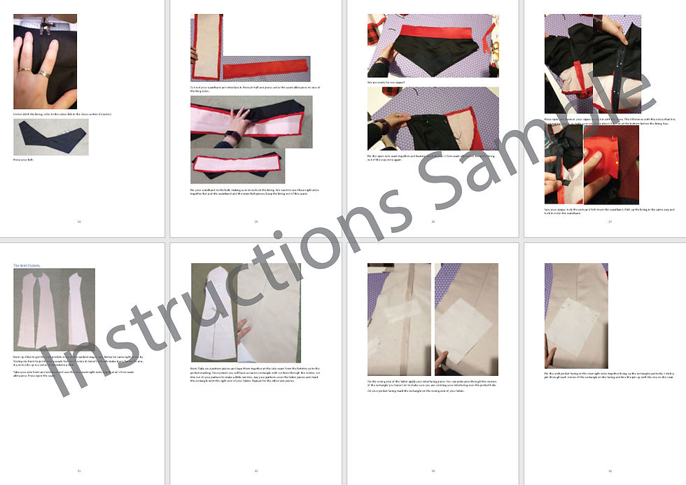 Thumbnail: Warriors Purah Sewing Pattern