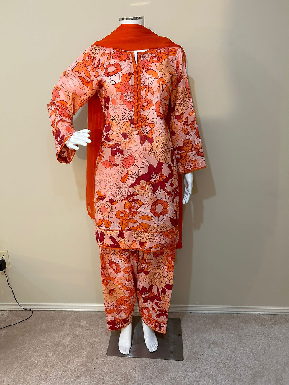 Thumbnail: Lawn Collection - Red/Orange 3pc