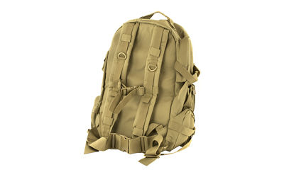 Thumbnail: Khaki backpack with straps and pockets on white background; Brickhouse Adventure
