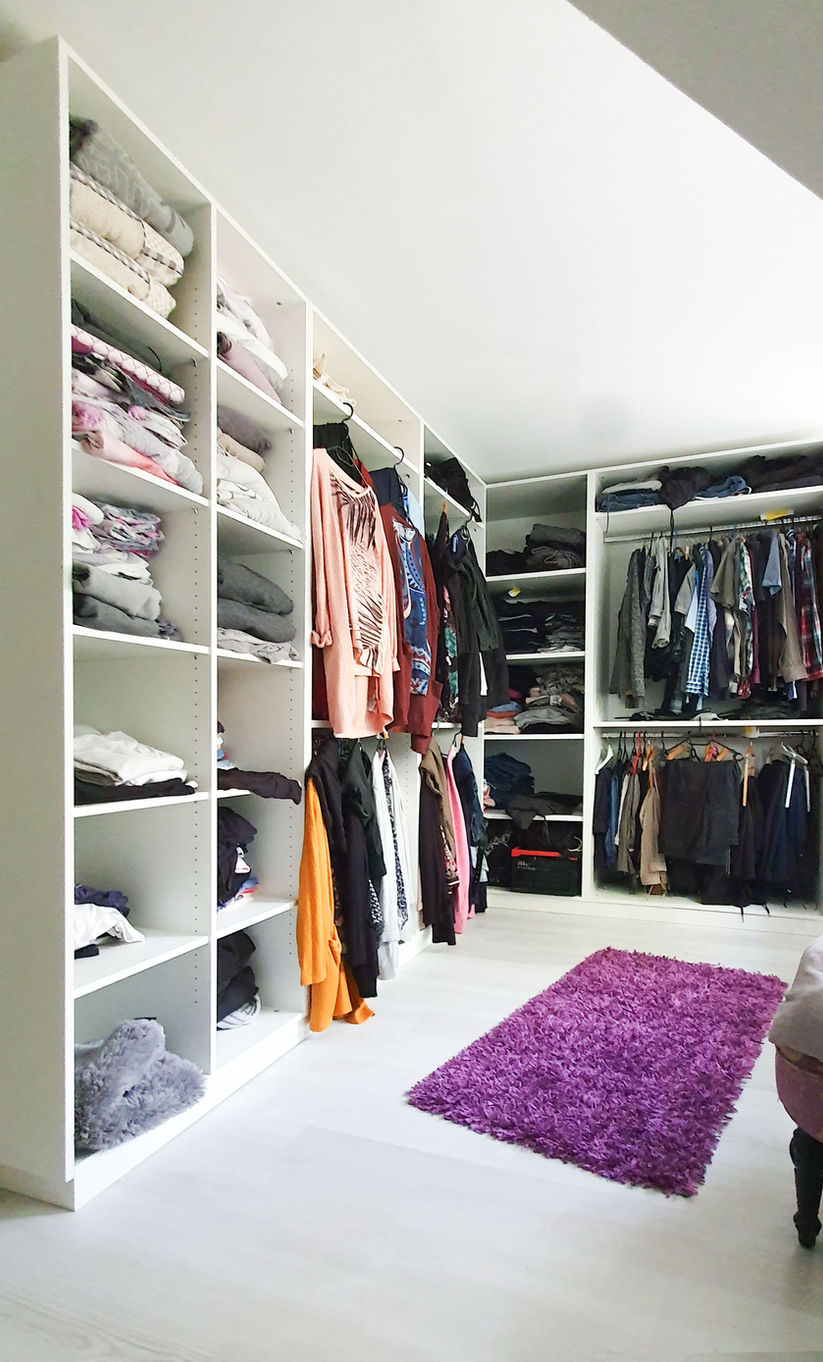 Stauraummöbel und Schränke.