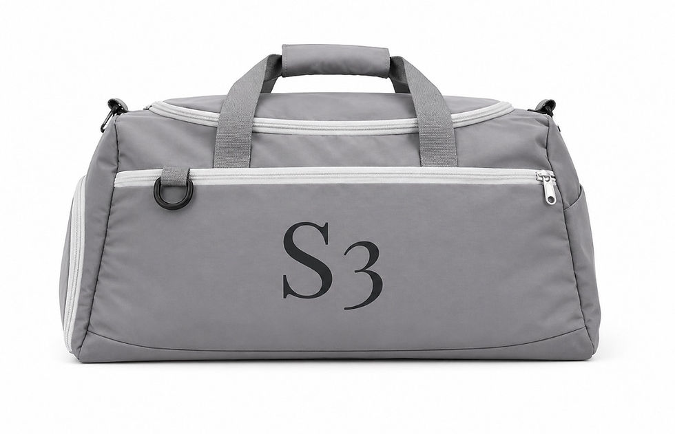 Thumbnail: S3 Sports Holdall Bags With Shoe Compartment with logo