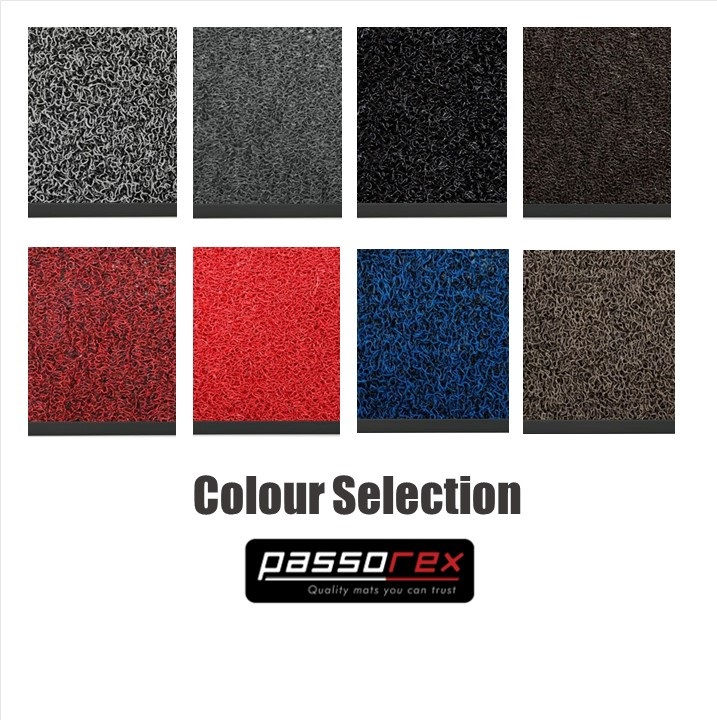 Thumbnail: PVC Coil Mat - come with 4-sided rubber edge - Large Size