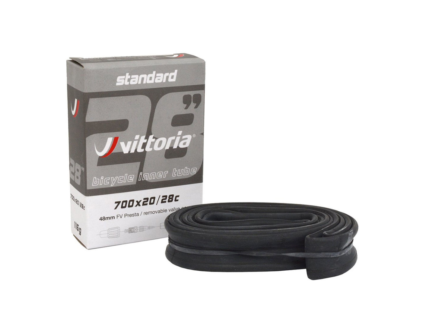 Vittoria Inner Tube 700c 20/28C Fv Presta Rvc 80mm