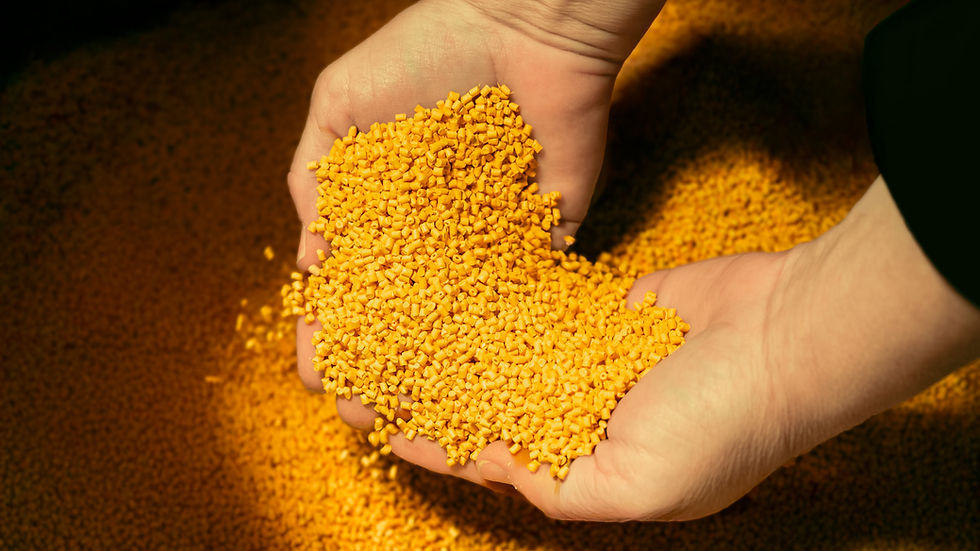 plastic pellets