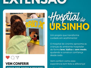 "Hospital do Ursinho" promove cuidado e aprendizado de forma lúdica