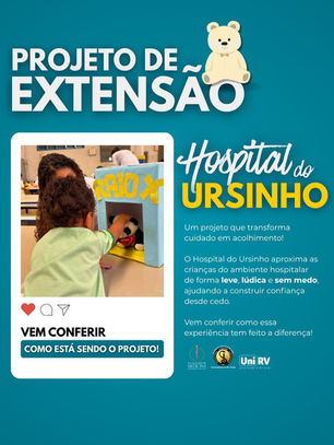"Hospital do Ursinho" promove cuidado e aprendizado de forma lúdica