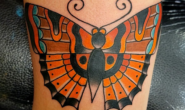 American Traditional Style Tattoo Bold a