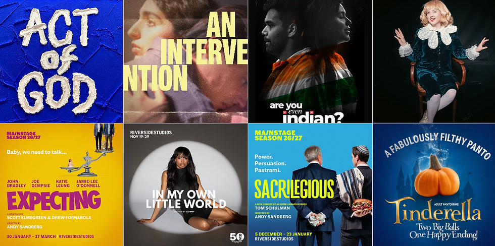 RIVERSIDE STUDIOS ANNOUNCES WINTER SEASON IN ITS 50TH ANNIVERSARY YEAR
