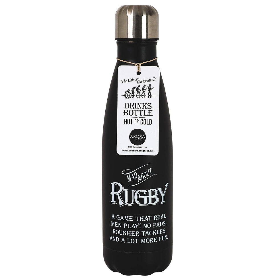 Rugby Drink Bottle 500ml