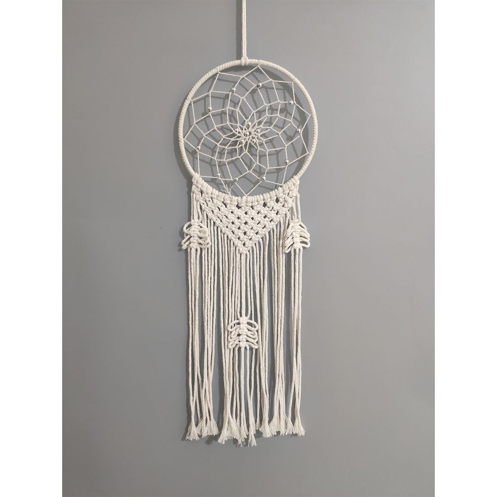 Dreamcatcher White Macrame 20cm